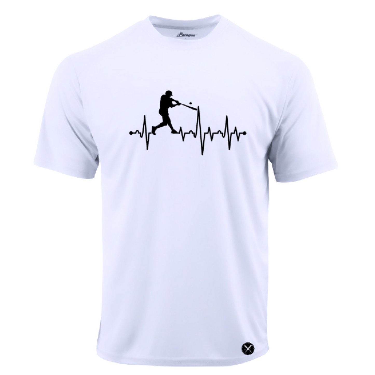 Youth Baseball Heartbeat performance shirt