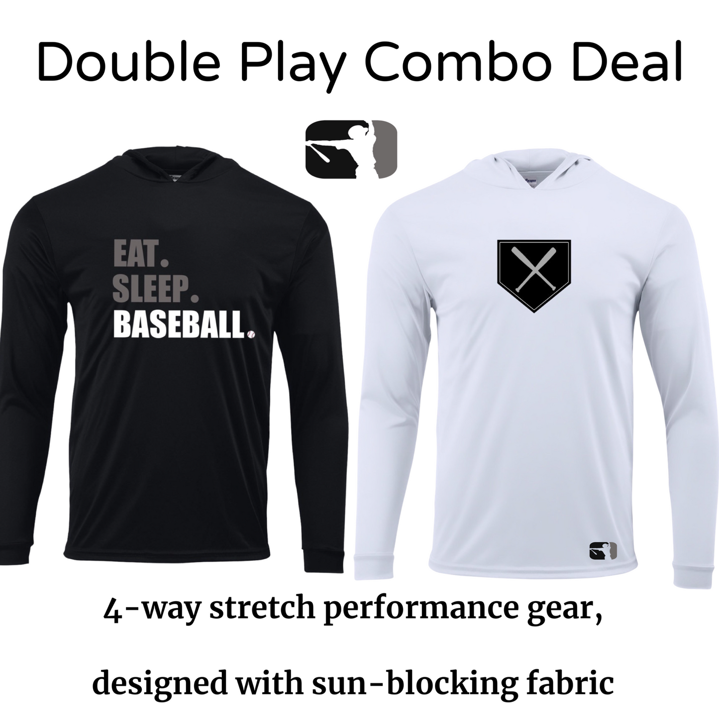 Mens Double Play Performance Hoodie Combo Deal