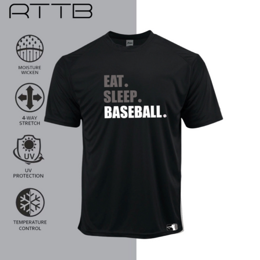 Youth Eat Sleep Baseball shirt
