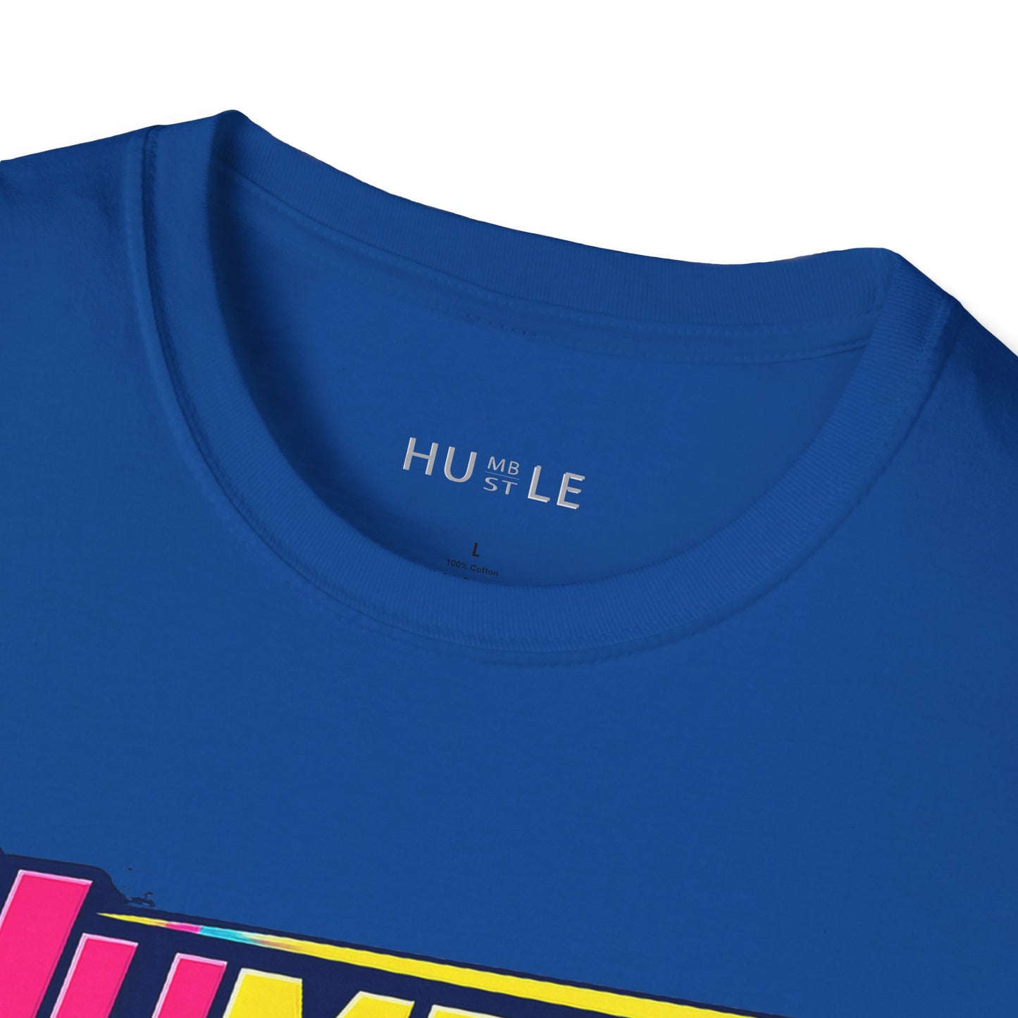 Adult Humble Hustle T-Shirt — Bold Retro baseball Tee