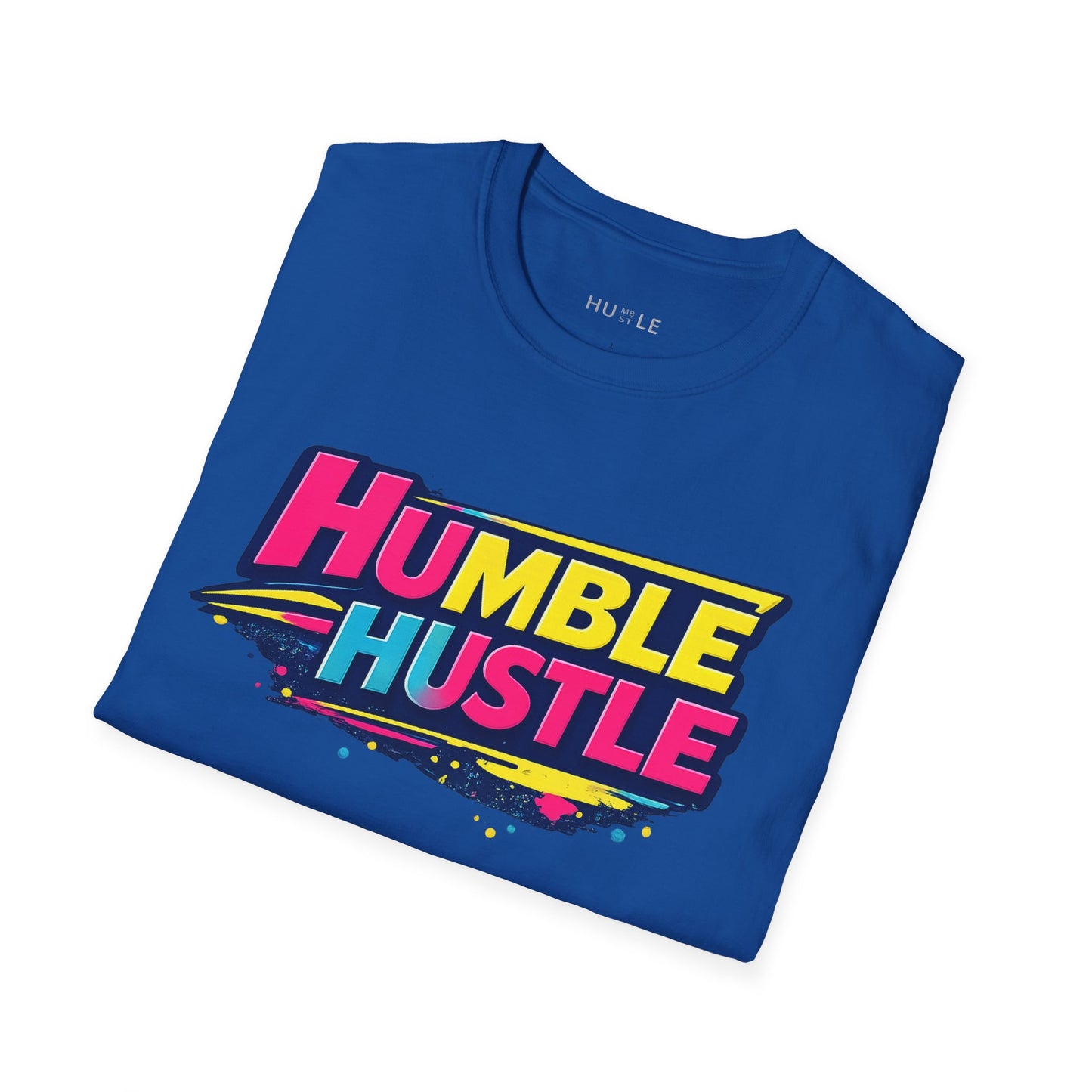 Adult Humble Hustle T-Shirt — Bold Retro baseball Tee