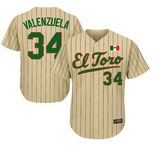 Licensed - Adult Sublimated Fernando Valenzuela Heritage Limited Jersey - - ships April 15th