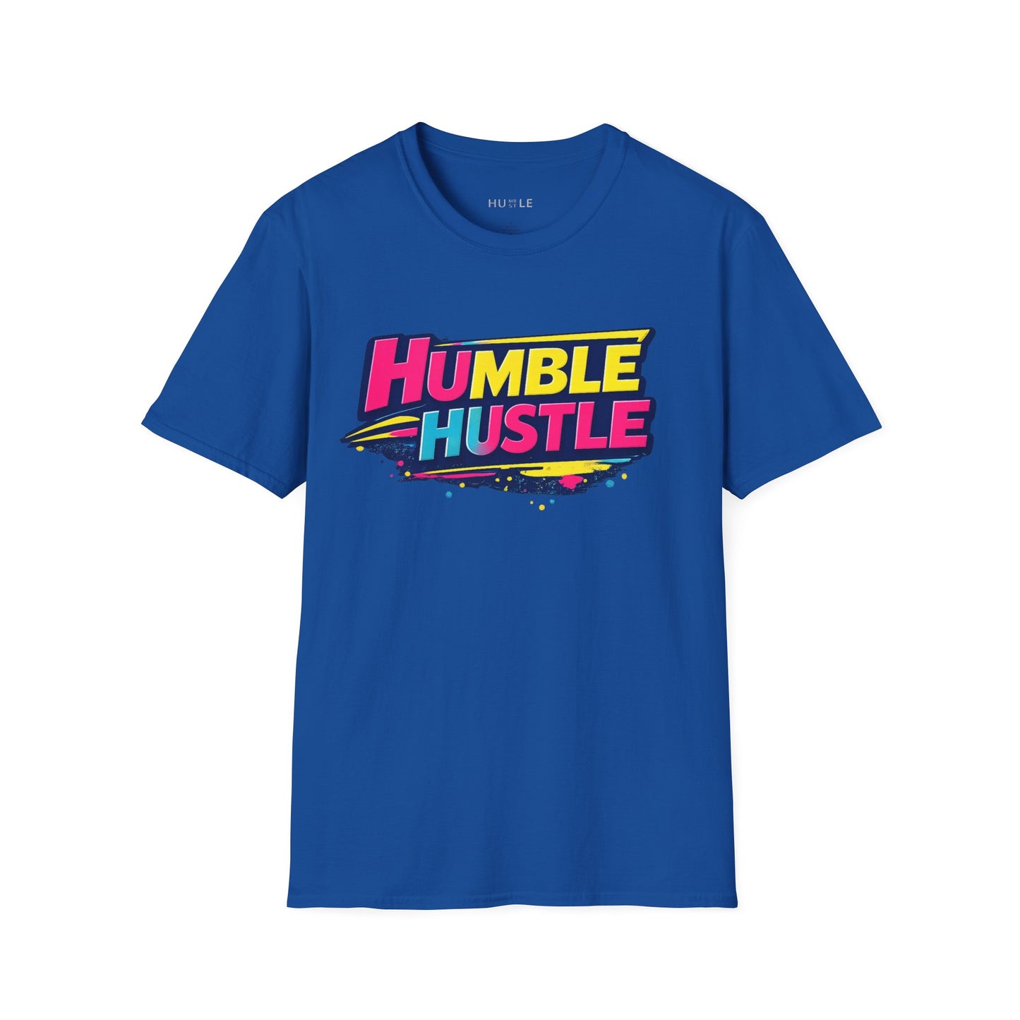 Adult Humble Hustle T-Shirt — Bold Retro baseball Tee