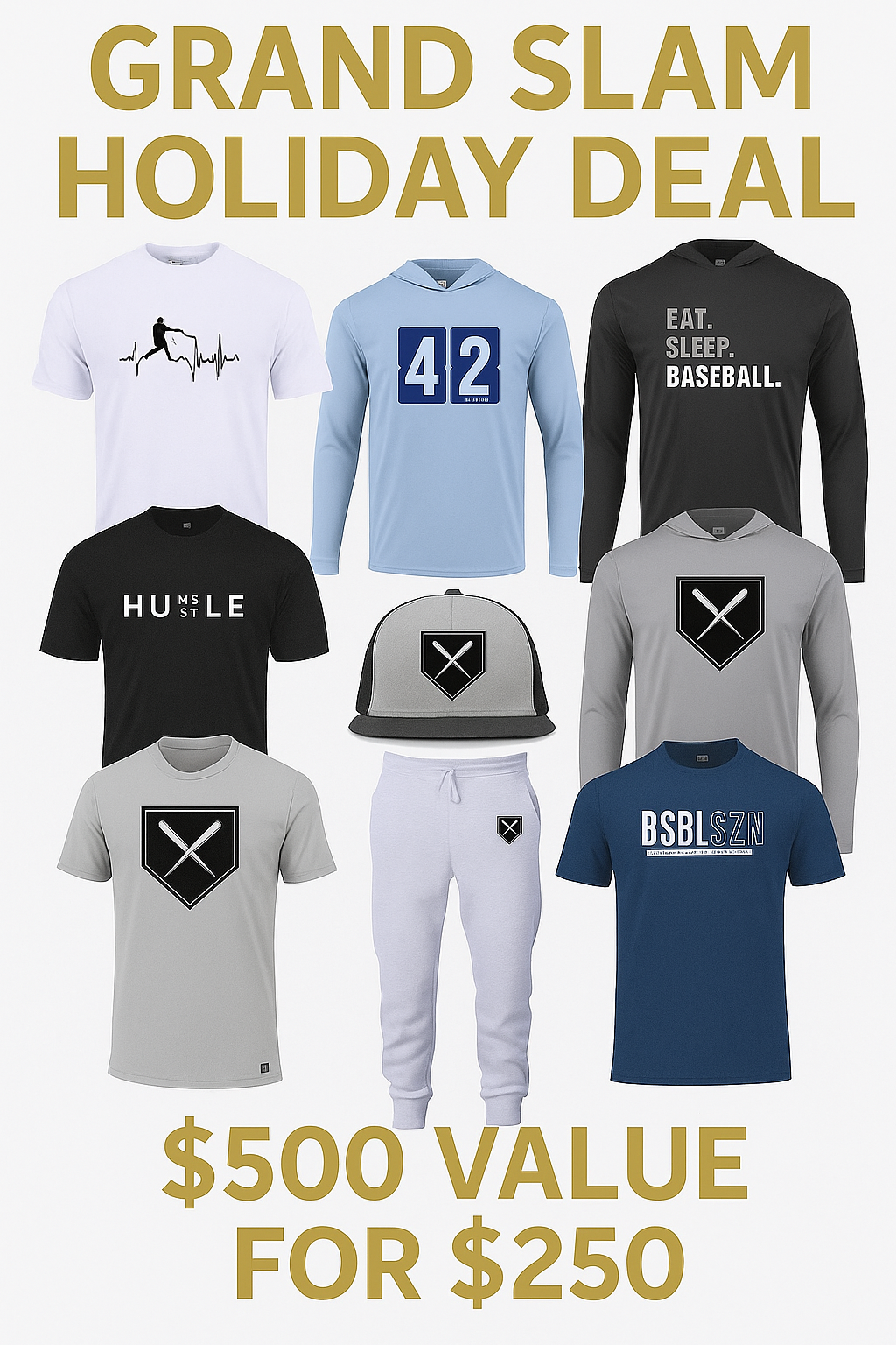 Youth Grand slam Holiday Bundle