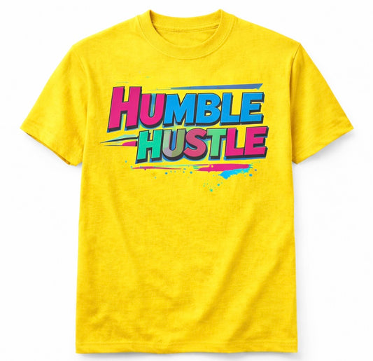Adult retro Humble/Hustle shirt