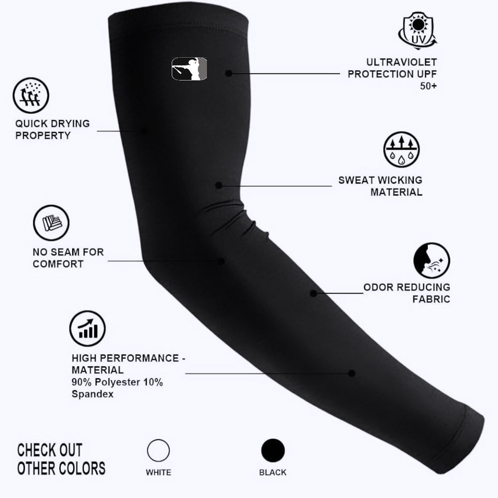 Performance arm sleeve (black)