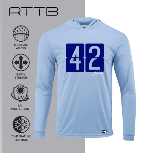 MENS 42 JACKIE ROBINSON ICON PERFORMANCE HOODIE
