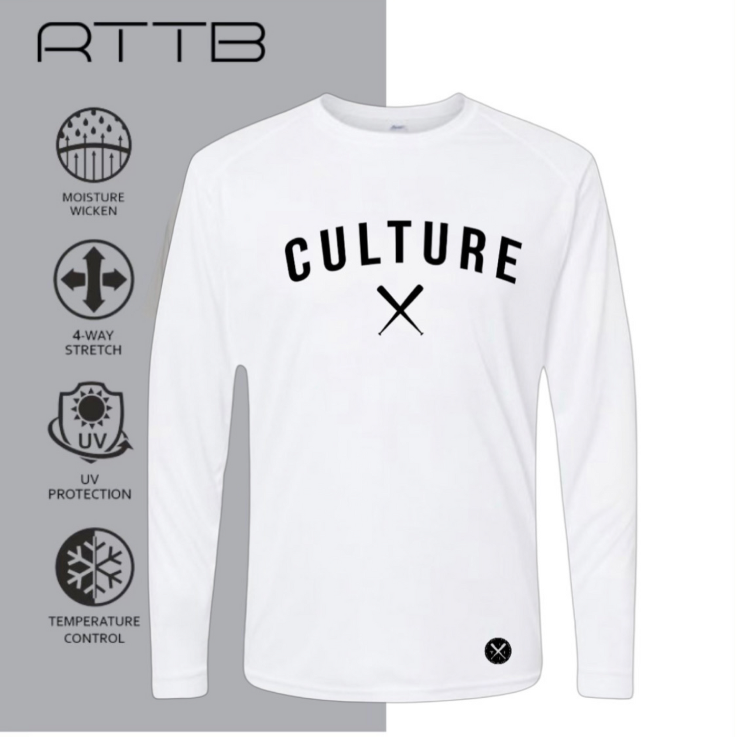 Mens RTTB Culture performance long sleeve